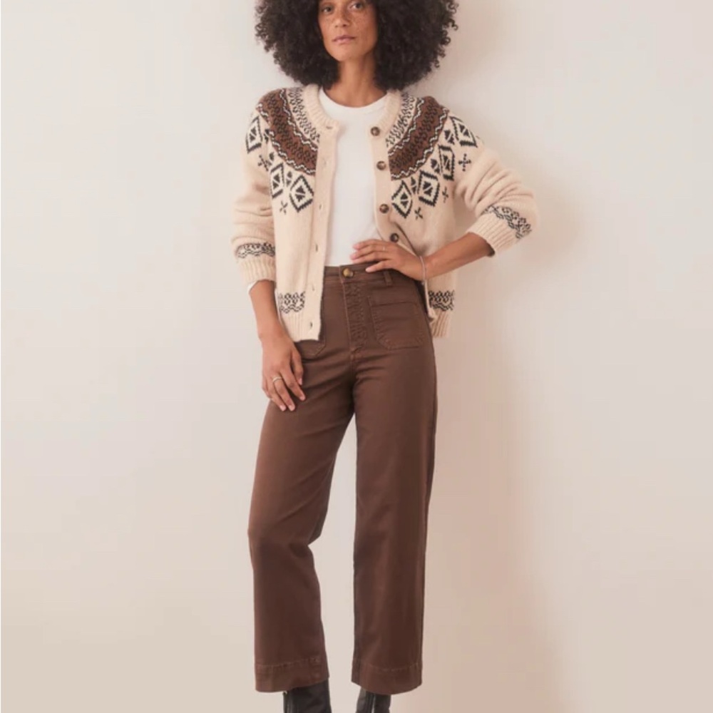 Marine Layer Bridget Wide Leg Crop 4P
